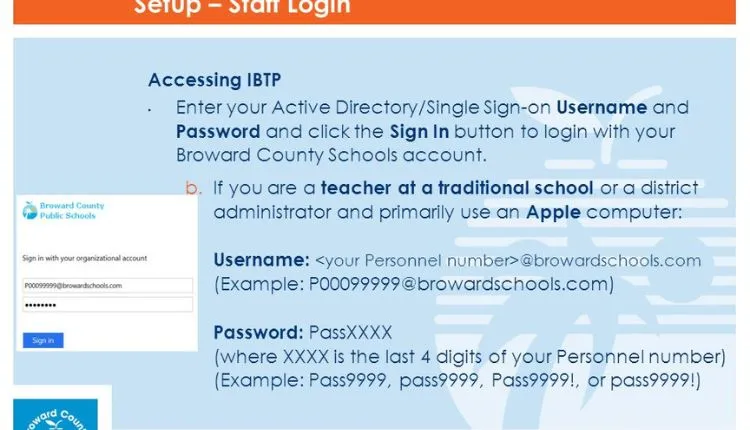 Broward Single Sign On