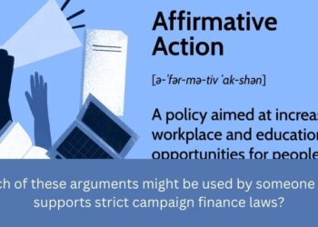 which of these arguments might be used by someone who supports strict campaign finance laws