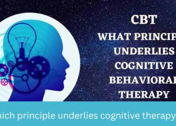 which principle underlies cognitive therapy
