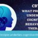 which principle underlies cognitive therapy